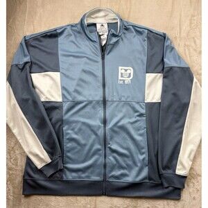 NWT Disney Walt Disney World Jacket Unisex XL Blue Spirit Jersey Track Full Zip